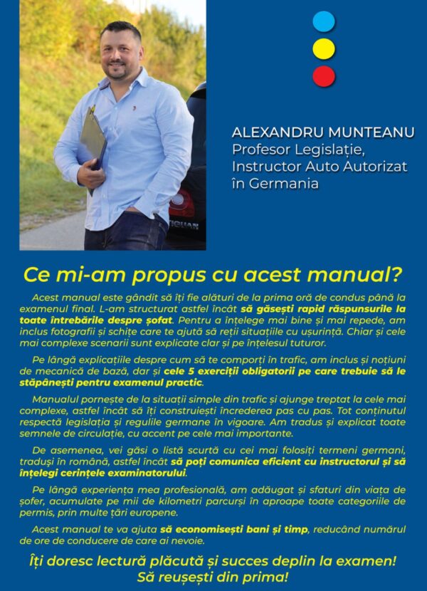Coperta Manual permis auto categoria B Germania