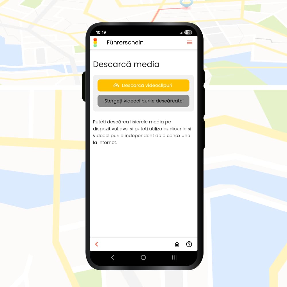 Tutorial aplicatie chestionare auto - Pas 8
