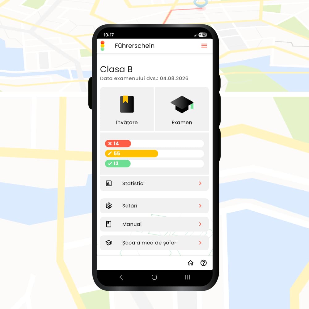 Tutorial aplicatie chestionare auto - Pas 9