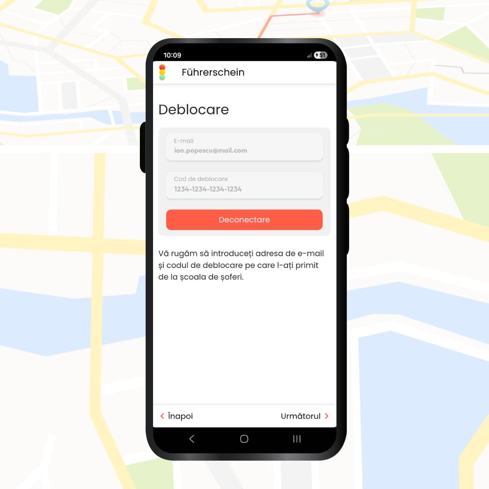 Tutorial aplicatie chestionare auto - Pas 3