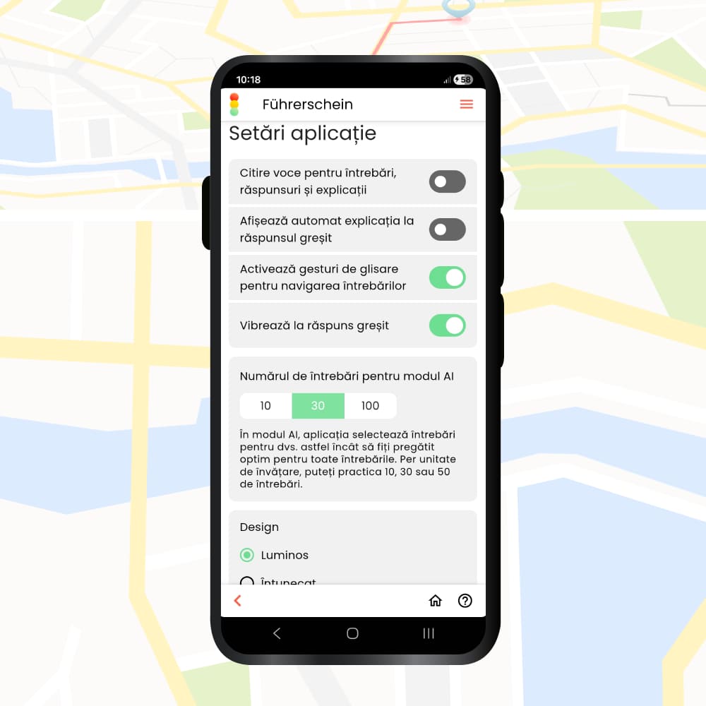 Tutorial aplicatie chestionare auto - Pas 7