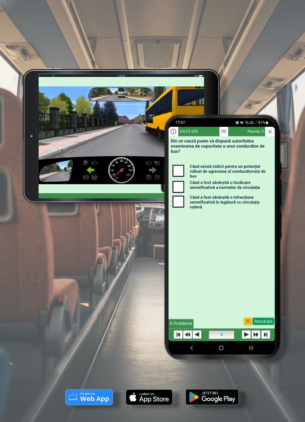 Aplicatie chestionare auto D D1