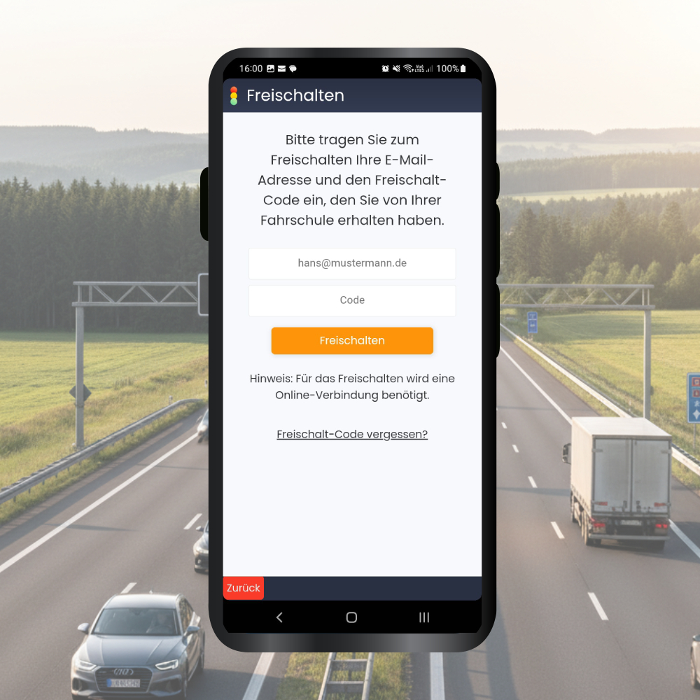 Aplicatie chestionare moto Categoria A activare